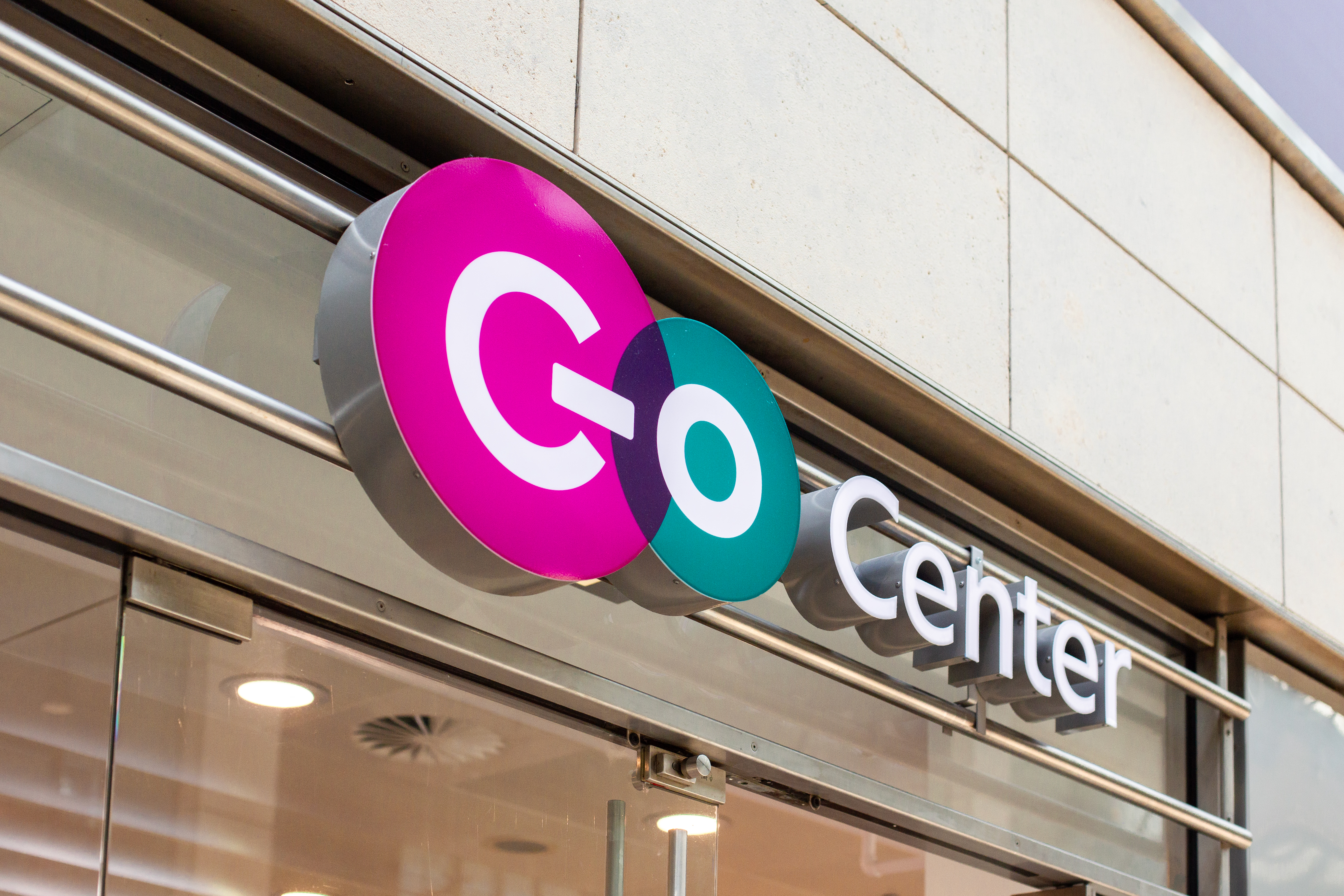 Beispielhafte Abbildung eines go.Center-Logos
