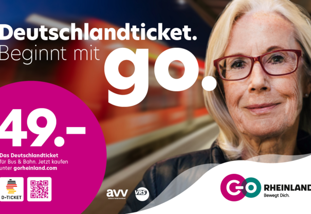 Das Deutschlandticket für Bus&Bahn. Jetzt kaufen unter gorheinland.com